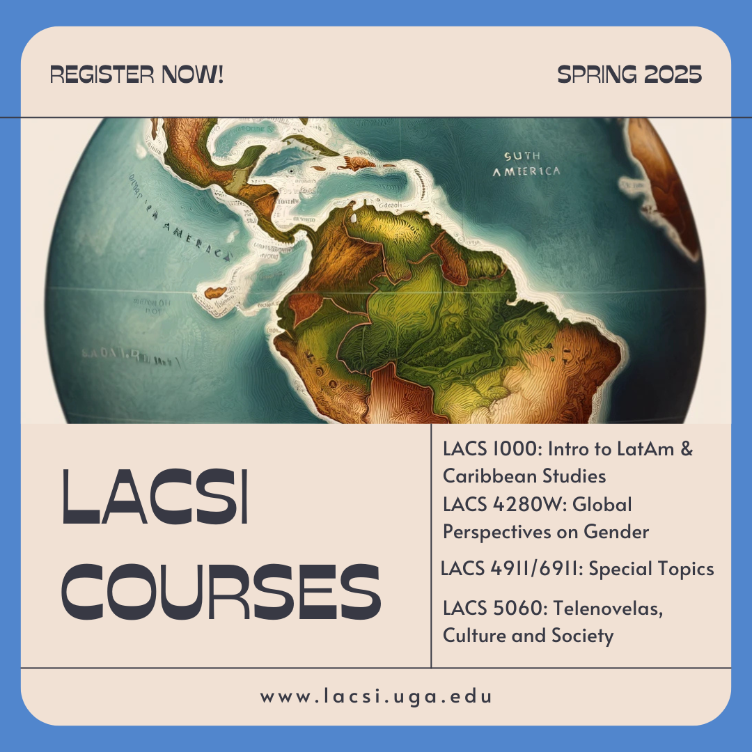 Spring 2025 LACS Course Offerings Flyer