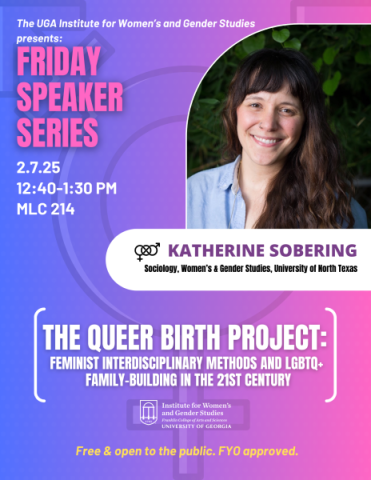 Katie Sobering. Queer Birth Projects - Flyer