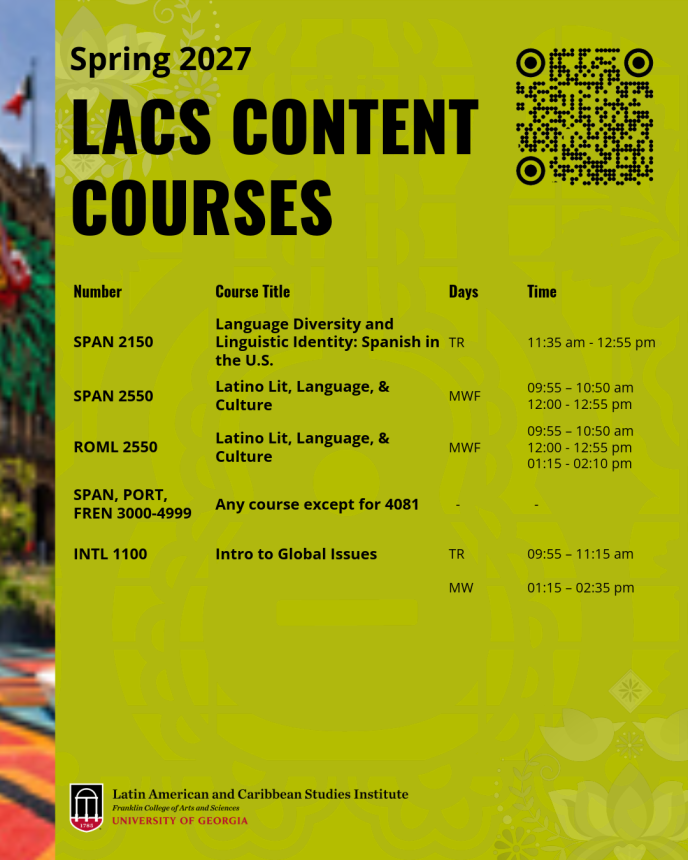 LACS Content Courses Spring 27
