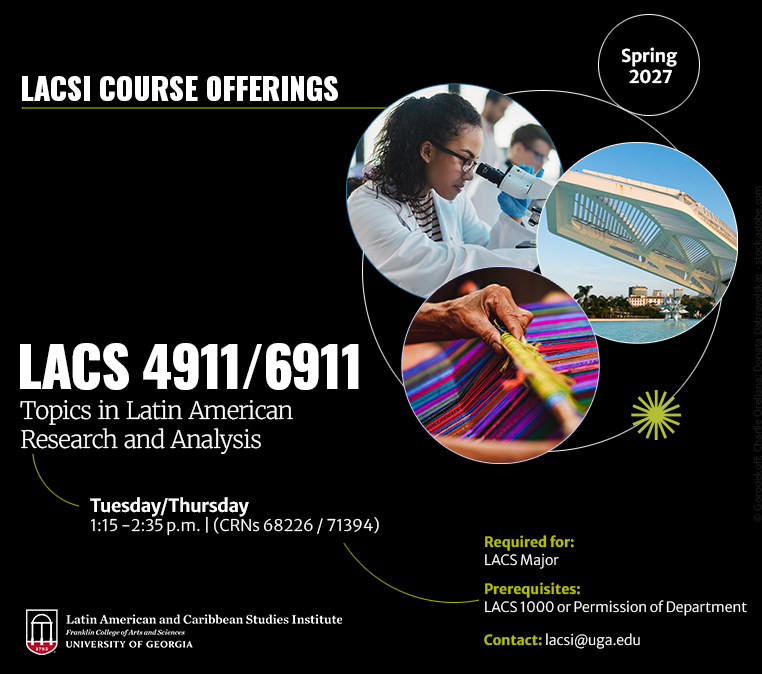 LACS 4911/6911 Spring 27