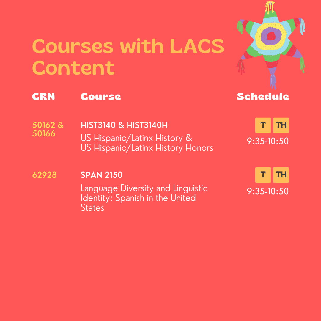 LACS Content Courses - Fall 2025