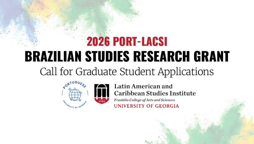 PORT-LACSI Brazilian Studies Research Grant Banner