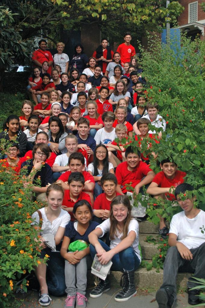 Middle school students and teachers of the World Language Academy, Gainesville, GA visited the Latin American Ethnobotanical Garden during fall 2016 and 2018 to learn about plants of cultural importance in Latin America.